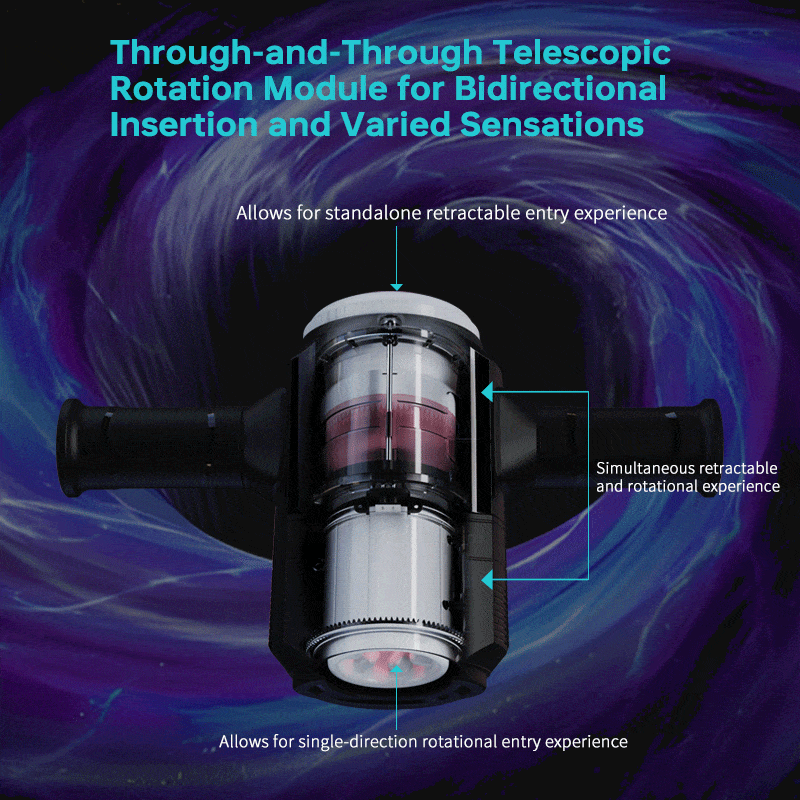 Tingon M1 Intelligent Rotation Thrusting Male Masturbator APP Control-IntimiLife