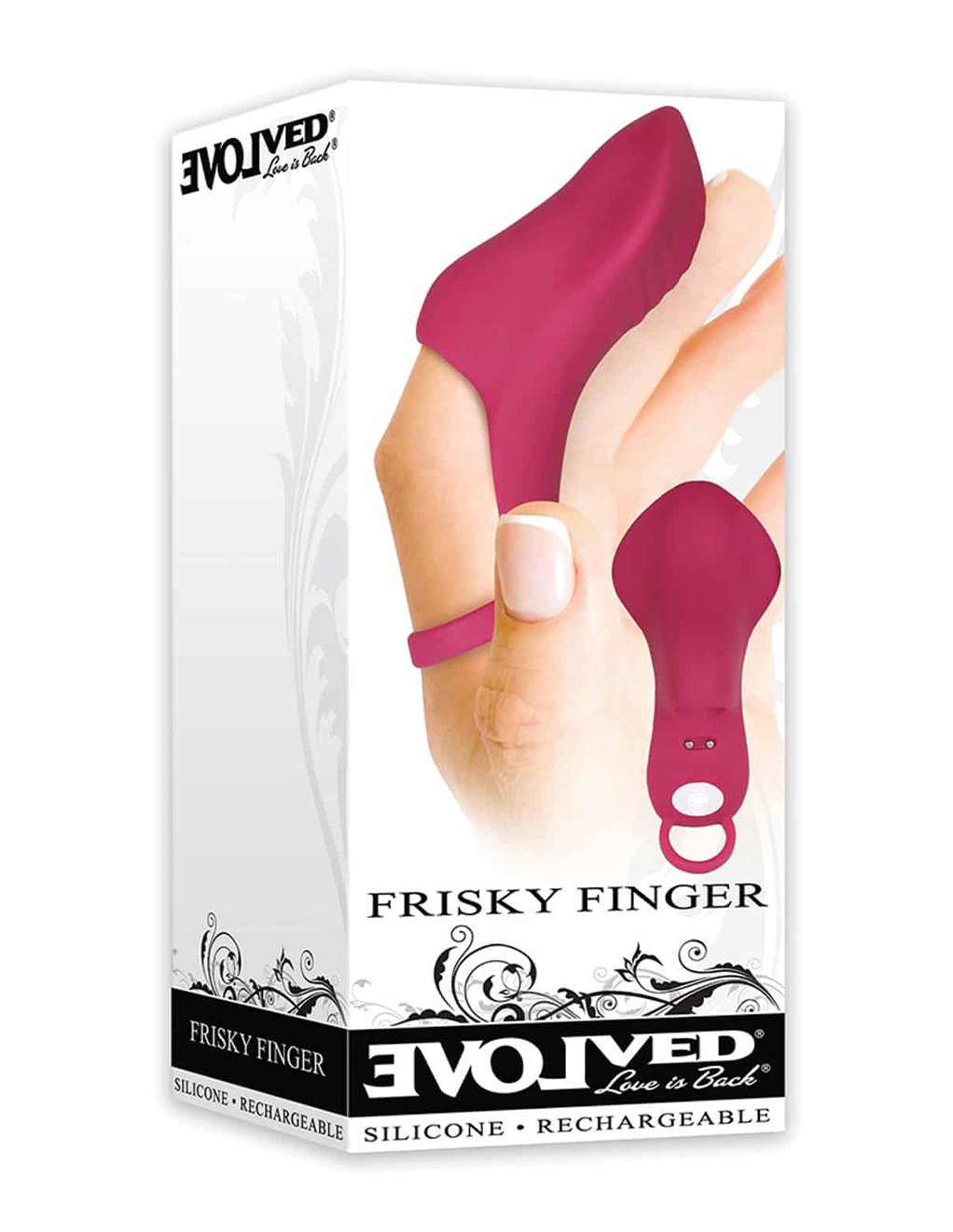 Evolved Frisky Finger 9 Function Silicone Finger Vibrator-IntimiLife