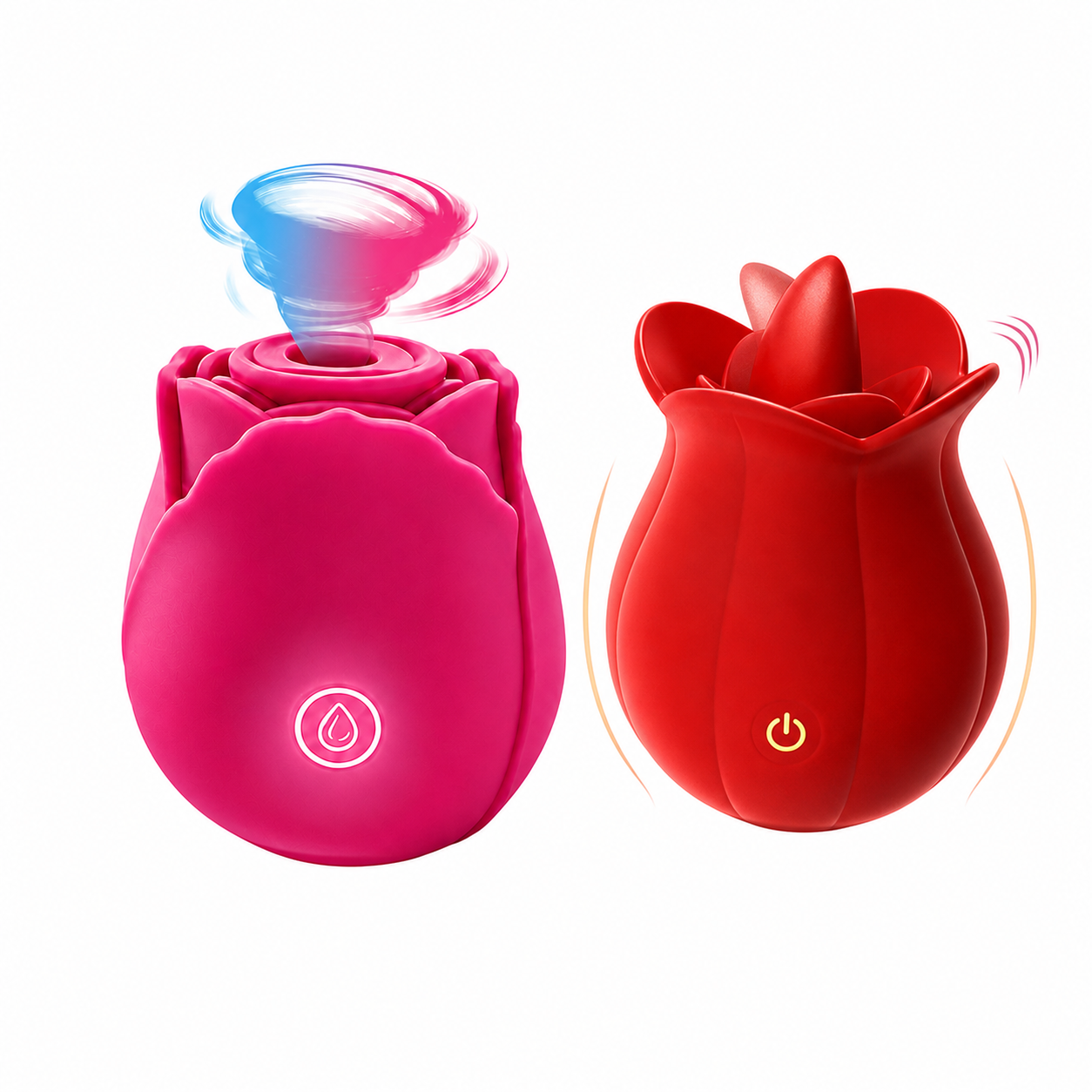 MLEM Rose Tongue-Style Massager – Easy-to-Position Design - AnneToys