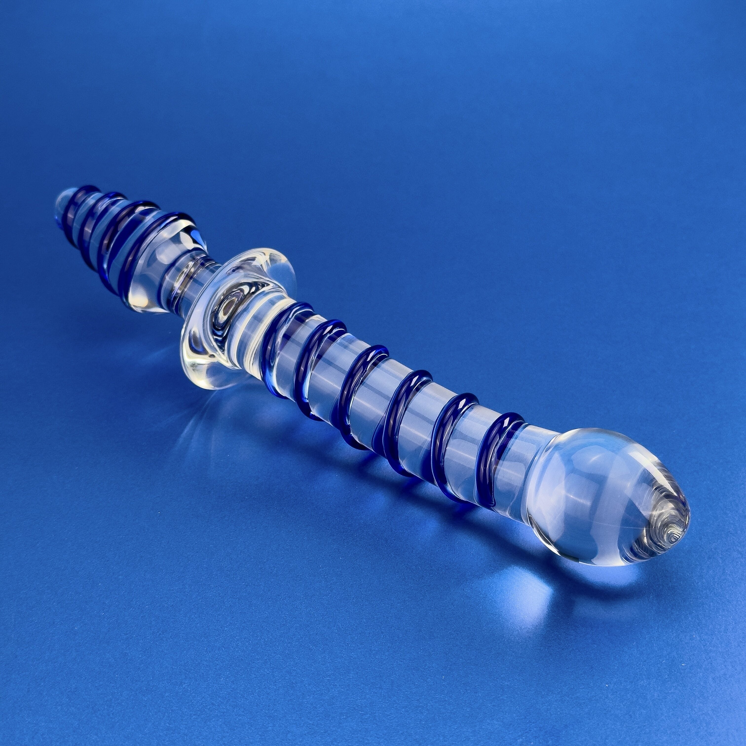 Magic Duo Swirl Double Ended Glass Dildo product image 1