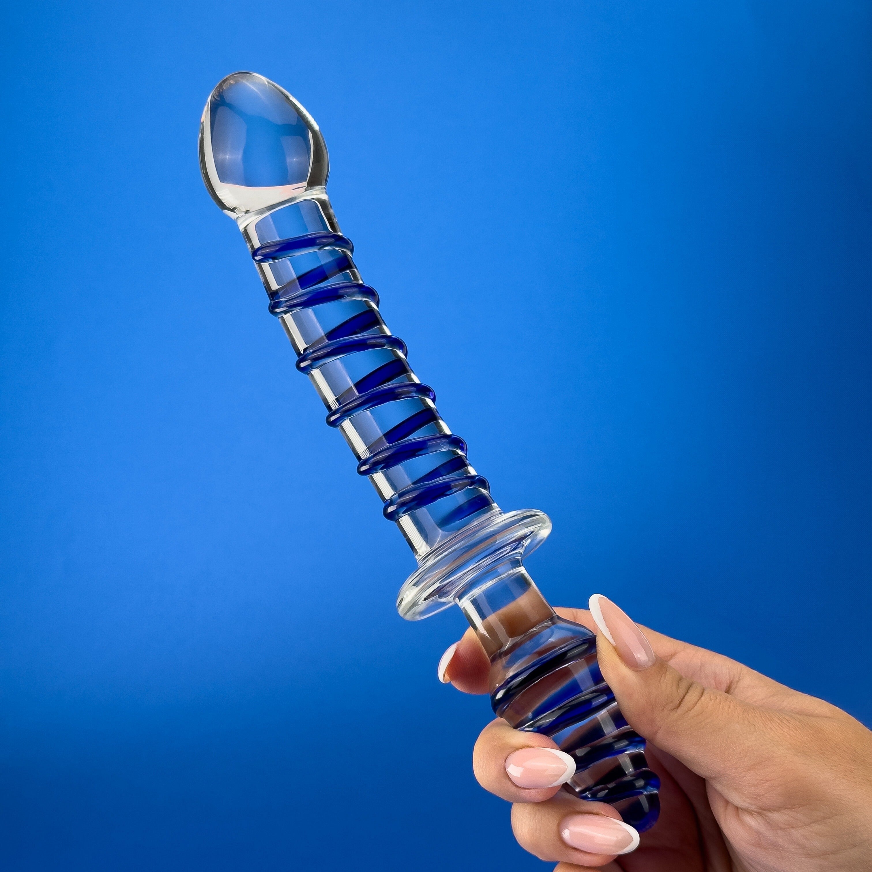 Magic Duo Swirl Double Ended Glass Dildo product image 2