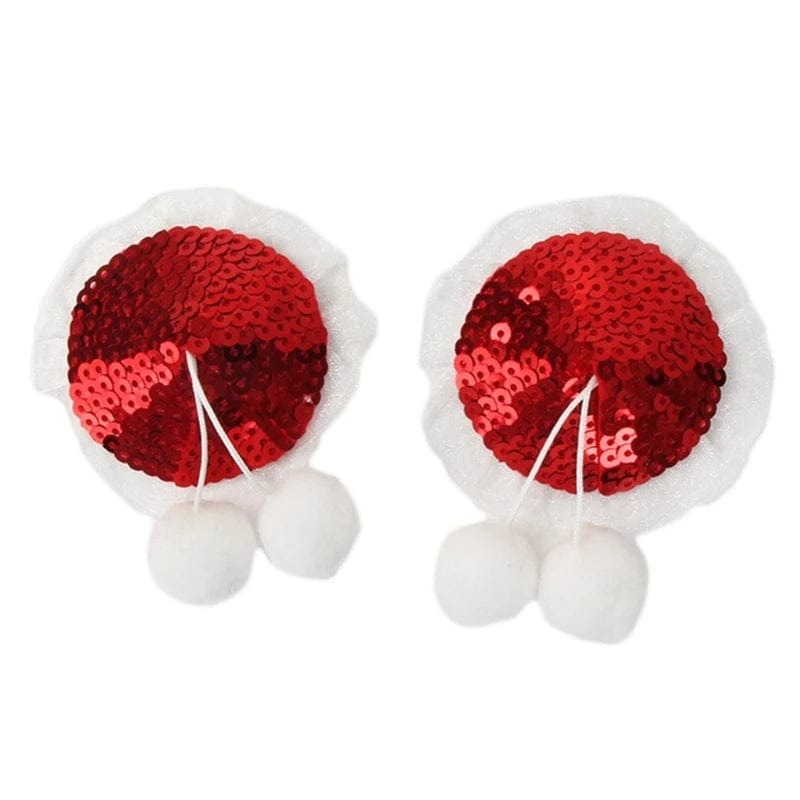 intimilife - Christmas Small Sequins Sexy Female Nipple Stickers-IntimiLife