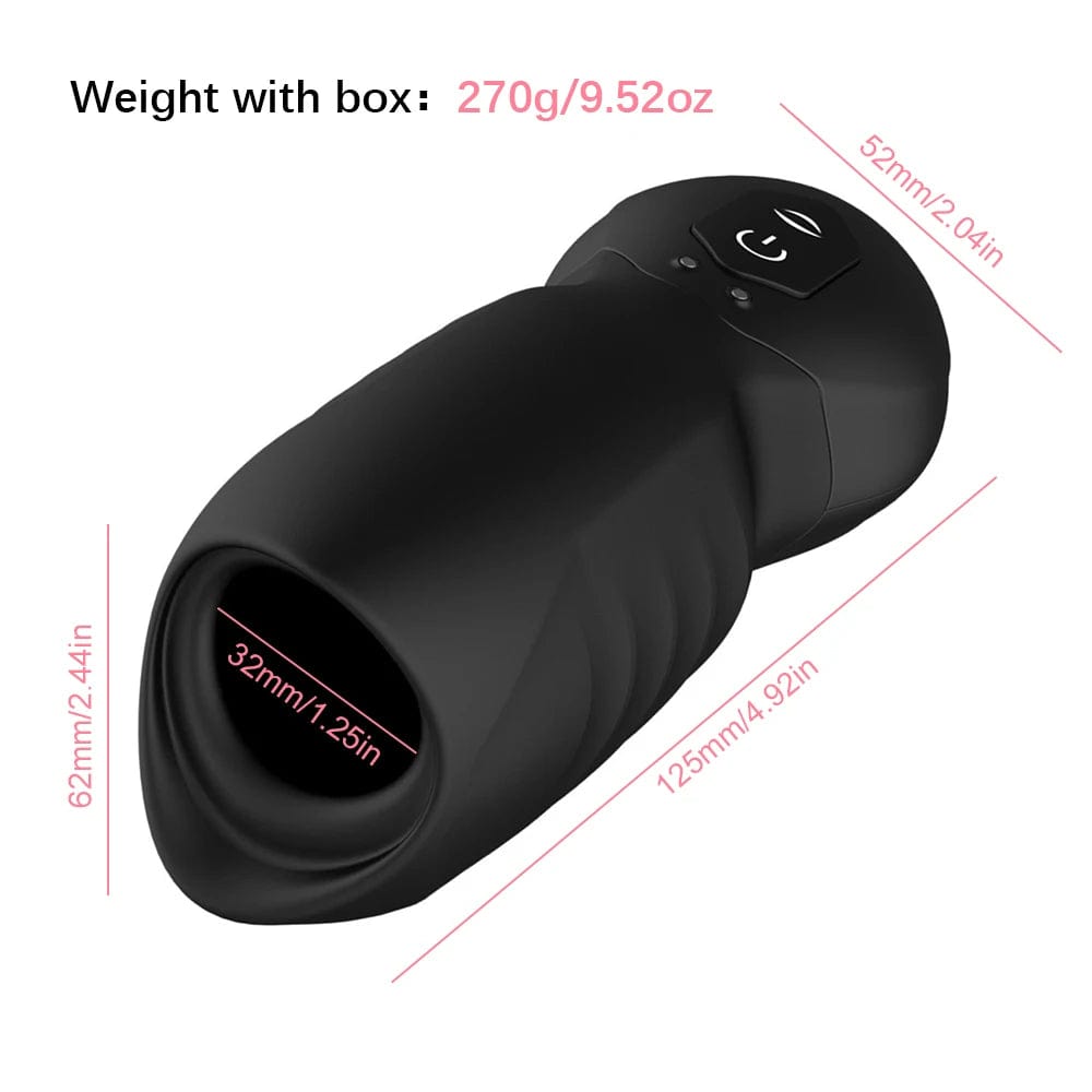 intimilife - Dragon Suction Trainer Male Masturbator Oral Vaginal Penis Vibrator-IntimiLife