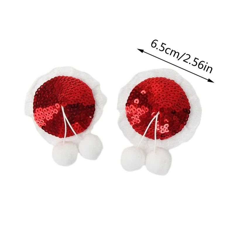 intimilife - Christmas Small Sequins Sexy Female Nipple Stickers-IntimiLife