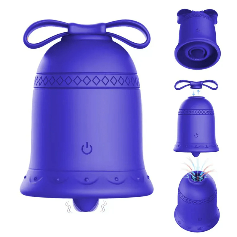 Travel-friendly clitoral toy with discreet pouch and USB charging cable