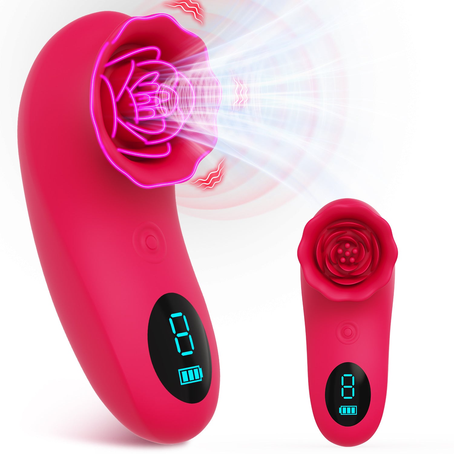 Rose Sex Toy Mini Vibrator for Womens Tapping Vibrating sex toy-IntimiLife
