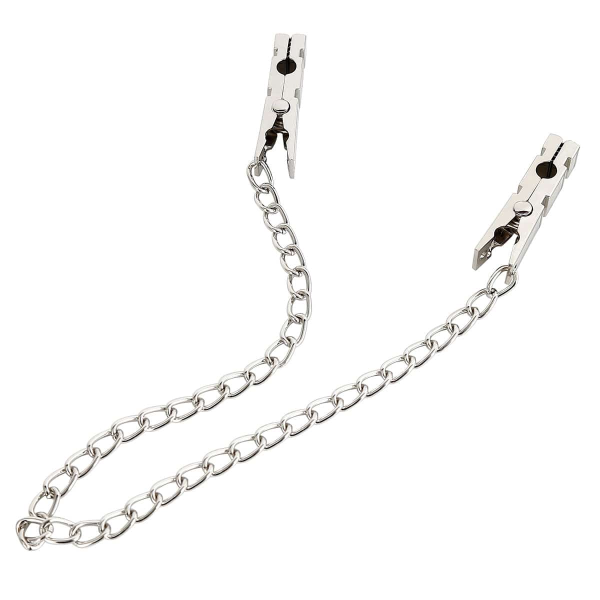 Metal Nipple Clamps With Metal Chain-IntimiLife