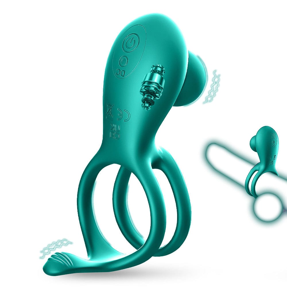 Morgana Silicone Vibrating Penis Rings-IntimiLife