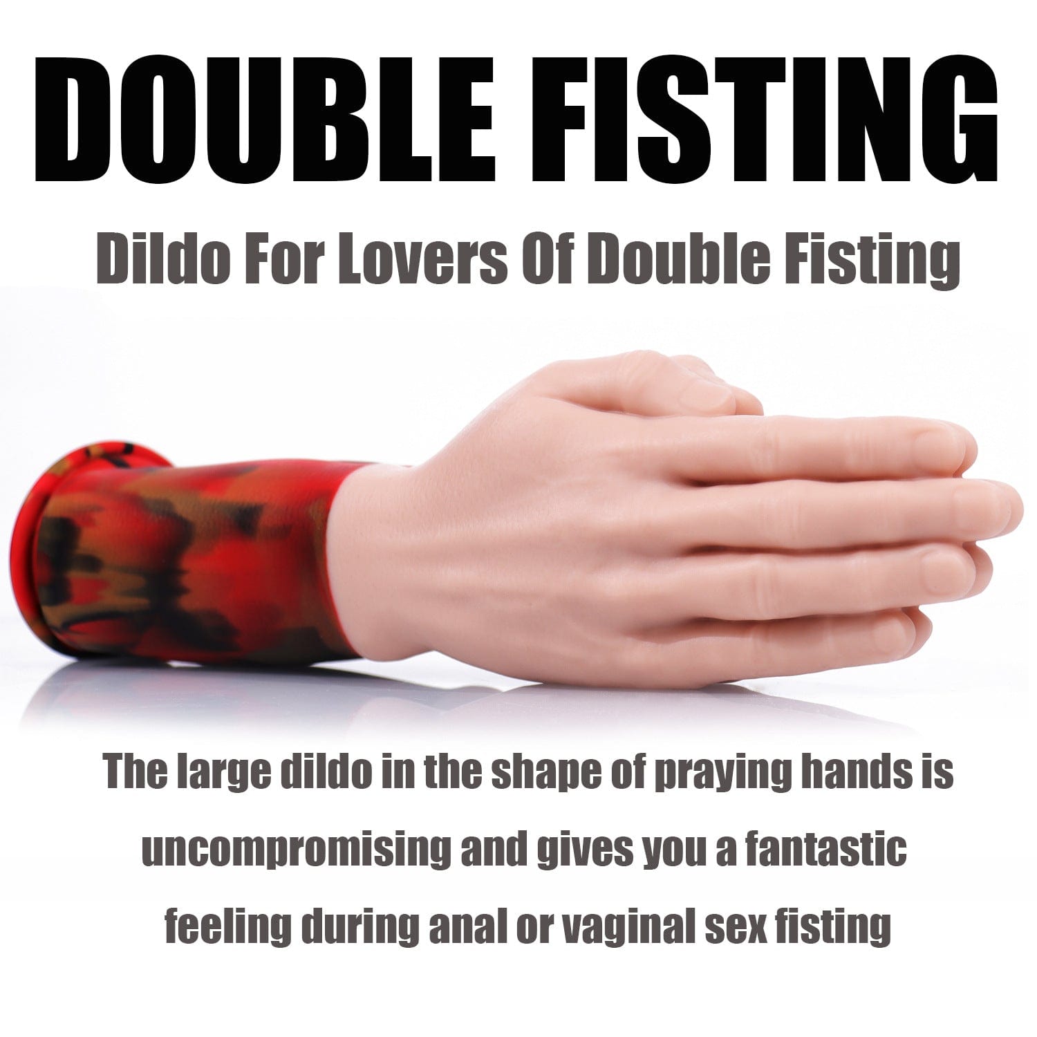 AIMITEX Giant Flower Arm Liquid Silicone Butt Plug Anal Toy-IntimiLife