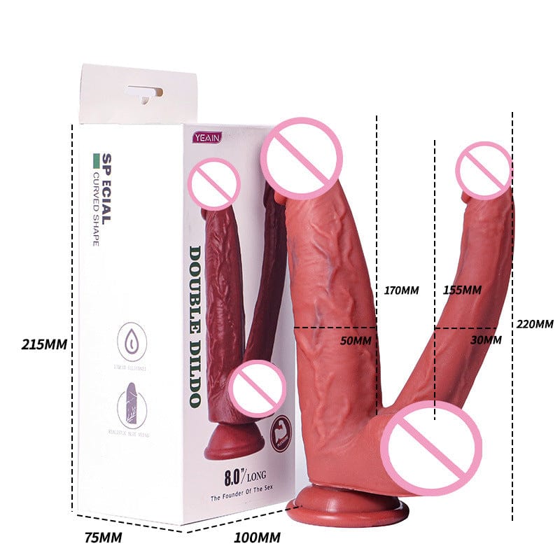 6.69‘’ Dildo Liquid Silicone Super Soft Simulation Penis Sex Masturbator-IntimiLife