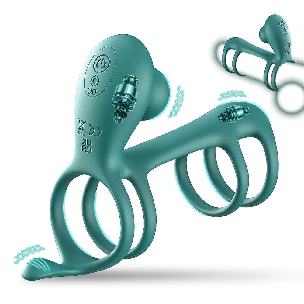 Morgana Silicone Vibrating Penis Rings-IntimiLife