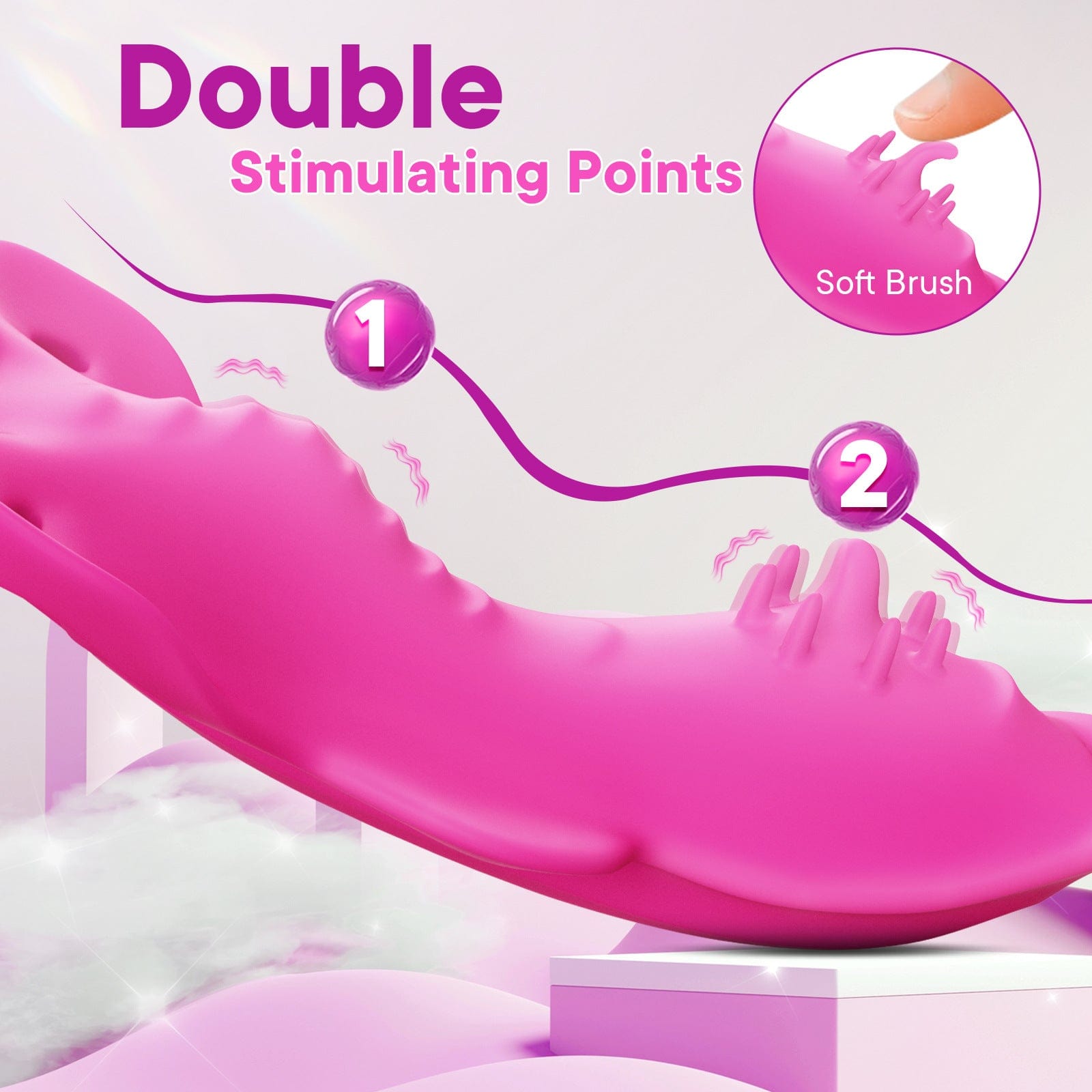 Thong Butterfly Panty Wearable Vibrator Mini Discreet Sex Toys for Women-IntimiLife