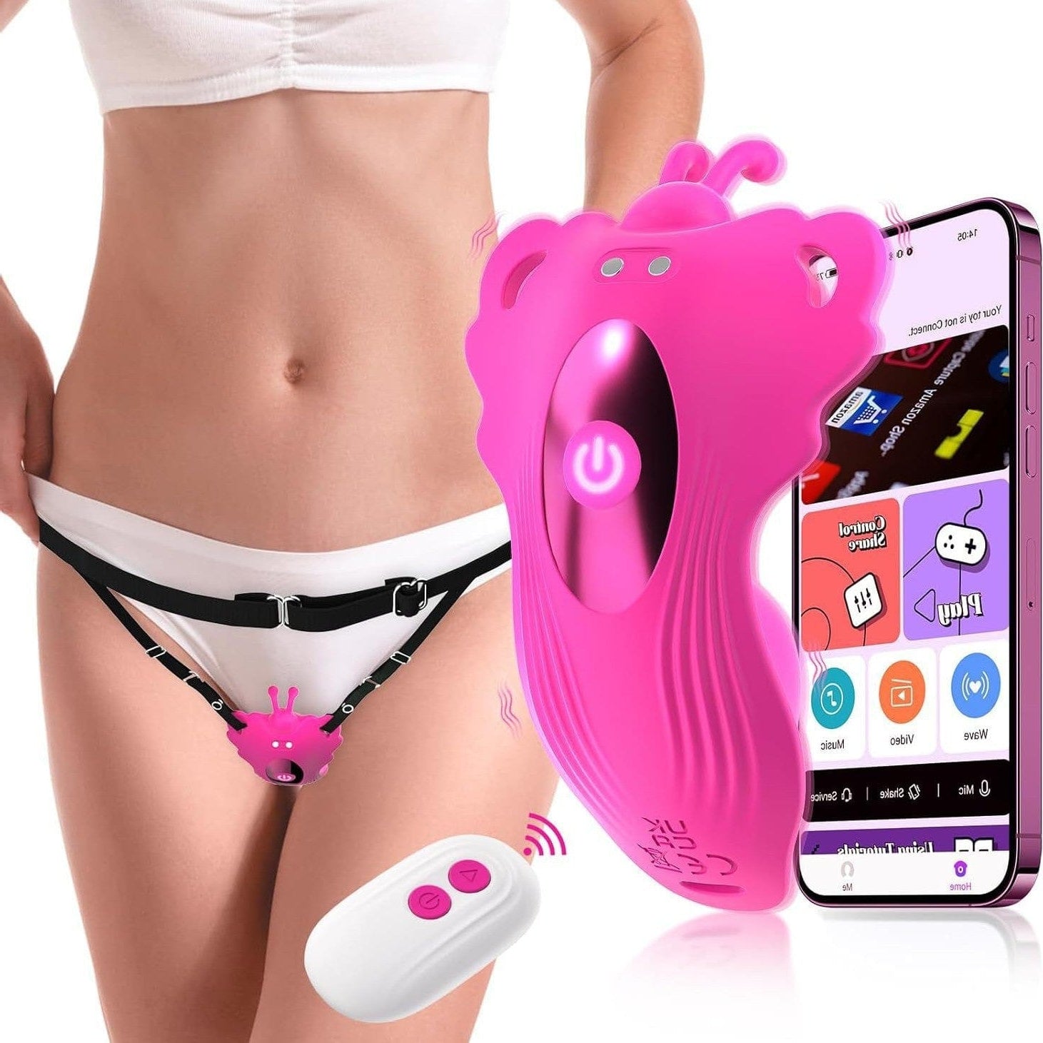 Butterfly Wearable Panty Clitoral Stimulation Vibrator-IntimiLife