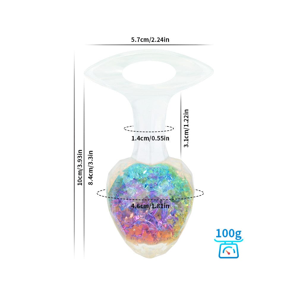 Diamond Crystal Rainbow Wearable Butt Plug Anal Sex Toy-IntimiLife