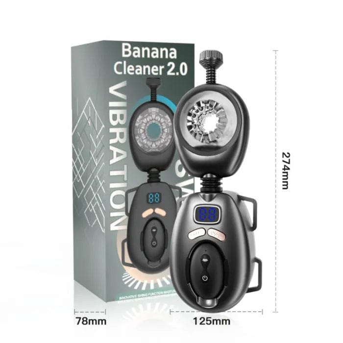 Darth Vader Wearable 9 Thrusting Vibration Male Masturbator With Remote-IntimiLife