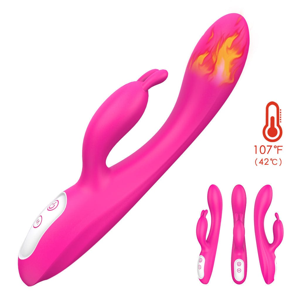 intimilife - Female Masturbation Device Rabbit Heated Vibrator Waterproof-IntimiLife