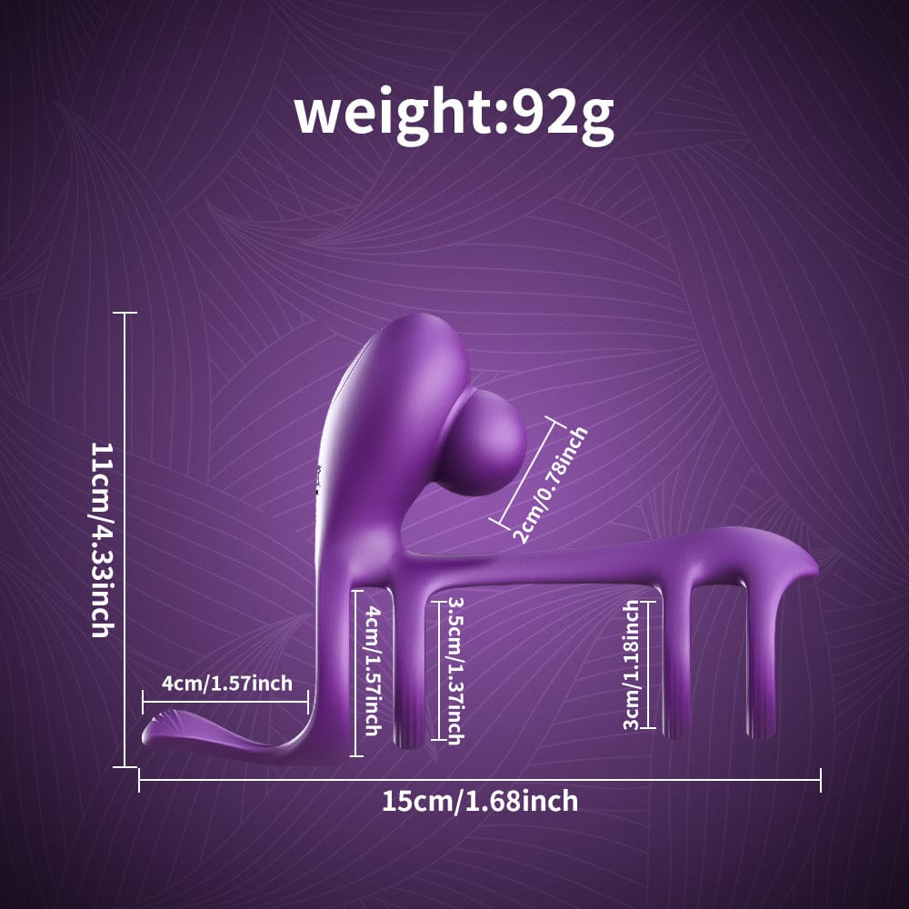 Morgana Silicone Vibrating Penis Rings-IntimiLife