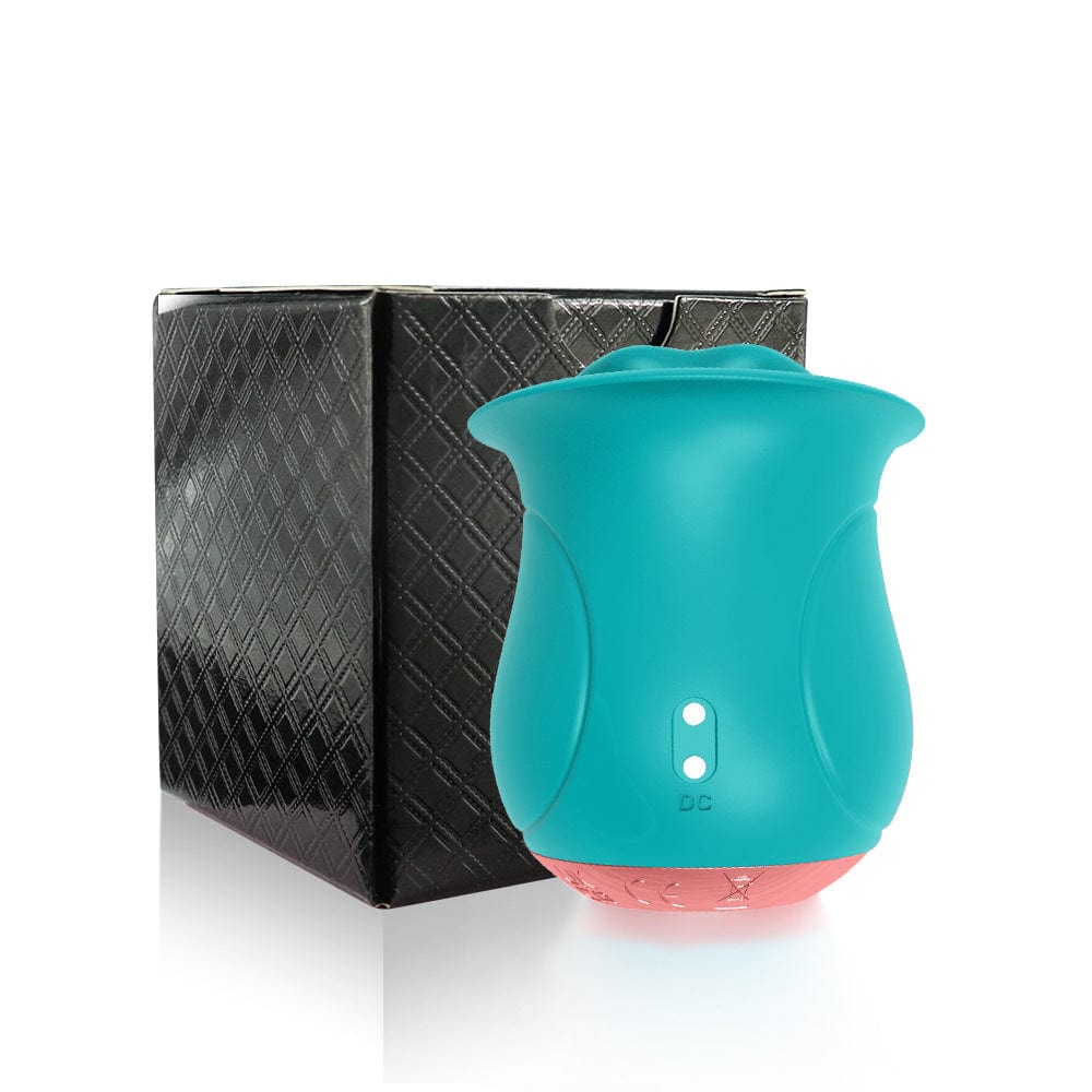 Rose Muncher - Licking Tongue Vibrator 10 French Kissing Modes-IntimiLife