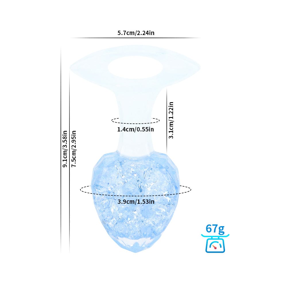 Diamond Crystal Rainbow Wearable Butt Plug Anal Sex Toy-IntimiLife
