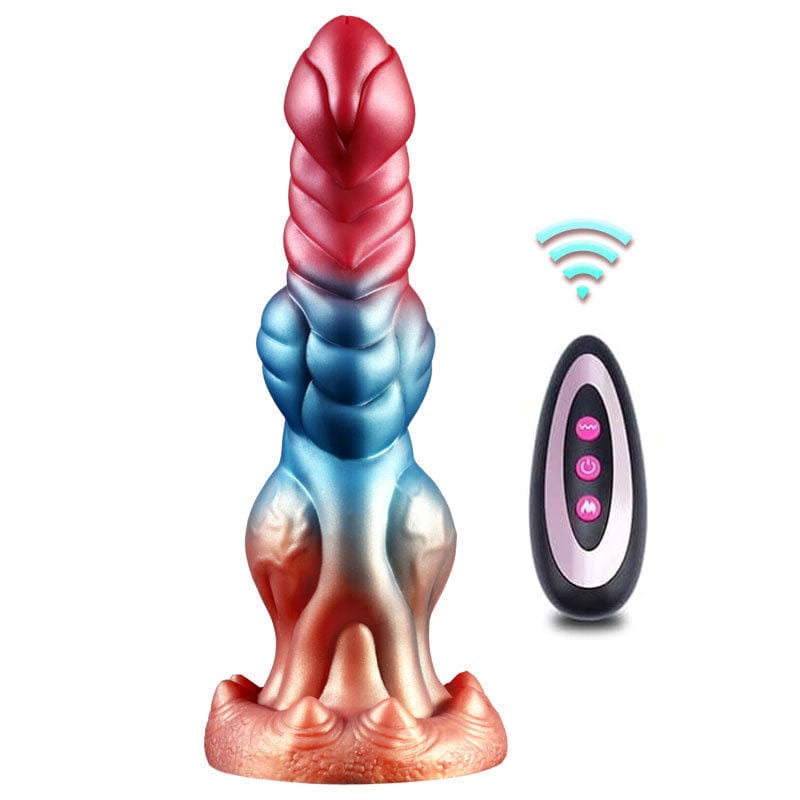 8.66‘’ Monster Dildo Huge Dildo Thick Anal Dildo With Thrusting & Viration-IntimiLife