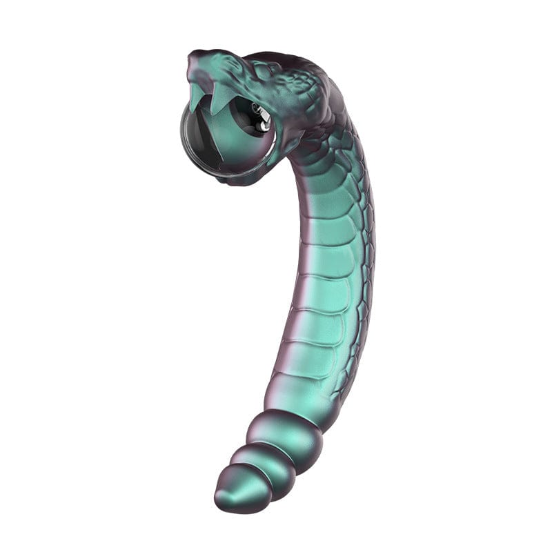 Blush Snake - shaped Vibrating  G SPpot Vibrator-IntimiLife