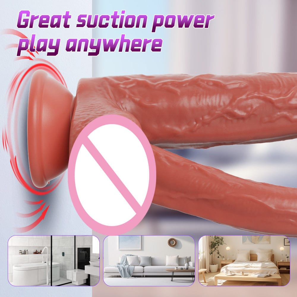 6.69‘’ Dildo Liquid Silicone Super Soft Simulation Penis Sex Masturbator-IntimiLife