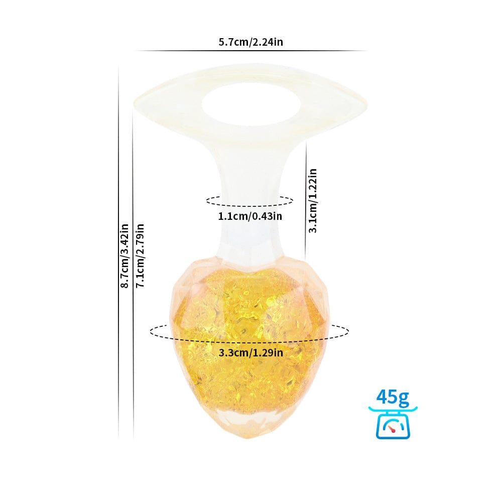 Diamond Crystal Rainbow Wearable Butt Plug Anal Sex Toy-IntimiLife