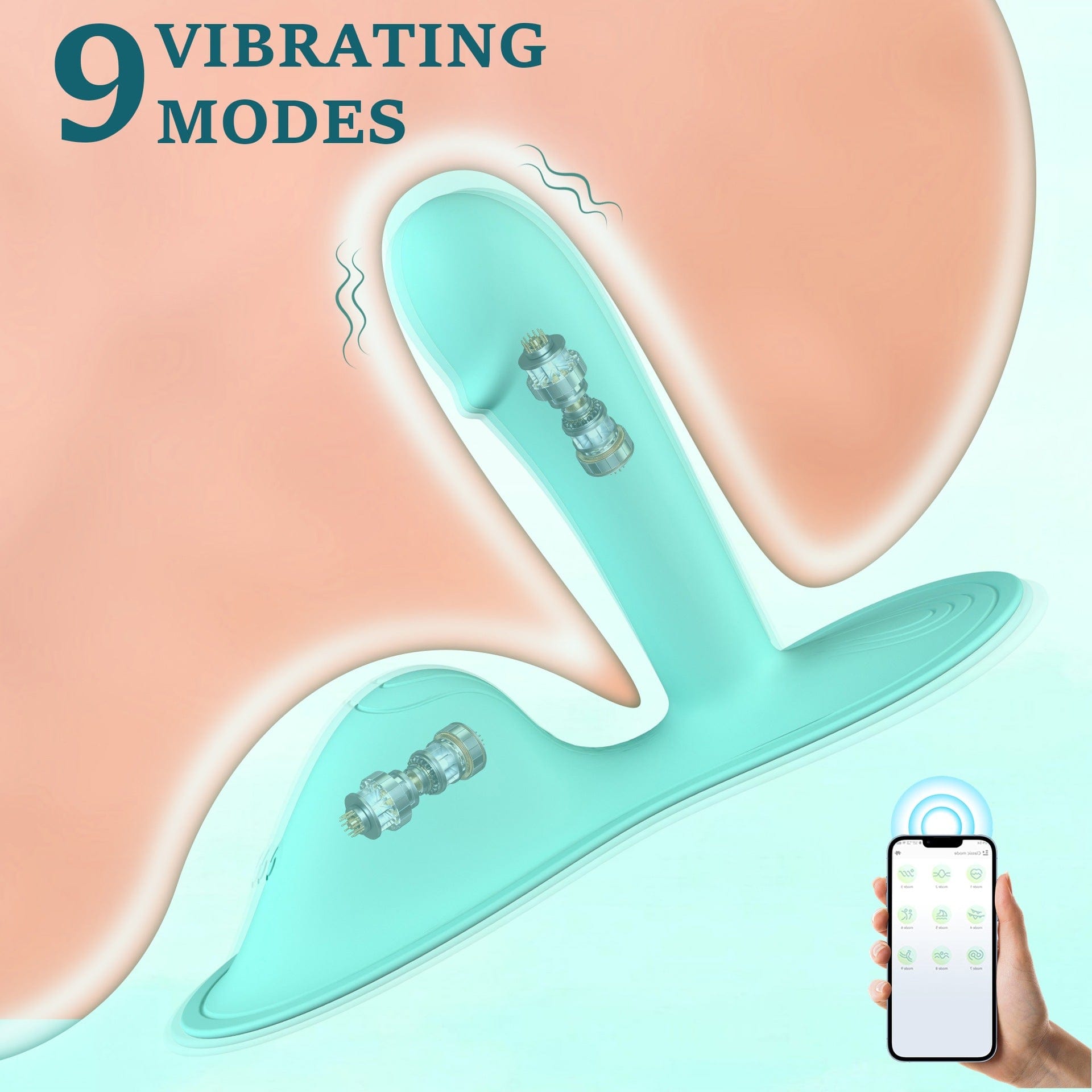 Riding-Style Cushion G Spot Vibrator For Intense Clitoral G-spot Anal Stimulation with APP-IntimiLife