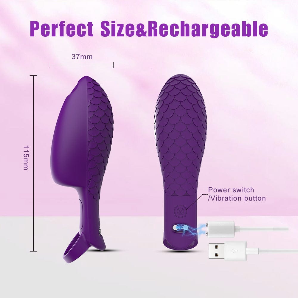 Upgraded 2-in-1 Double Vibration Finger Vibrator for G spot Clitoral Stimulation-IntimiLife