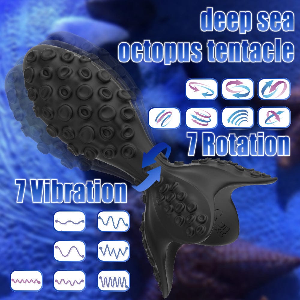 Convex Rotation Vibrating Prostate Butt Plug With Remote Control-IntimiLife