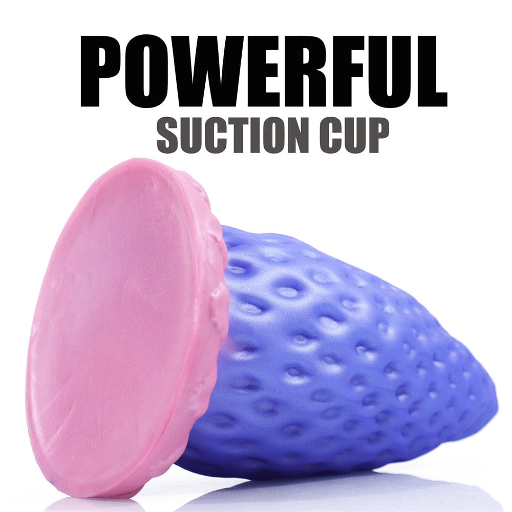 AIMITEX Super Large Strawberry Silicone Butt Plug Anal Sex Toy-IntimiLife