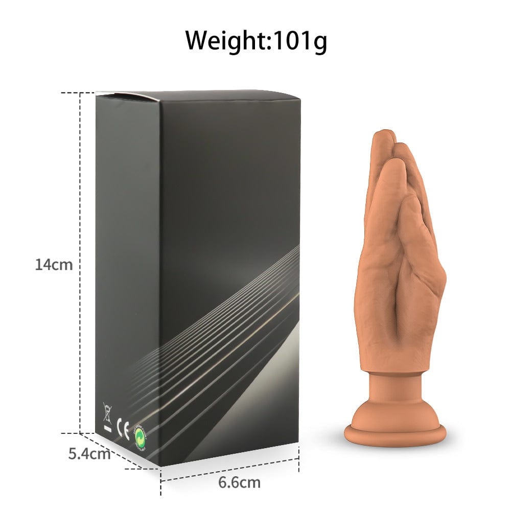Finger Shaped Vibrating Anal Plug Fantasy Dildo Plug-IntimiLife
