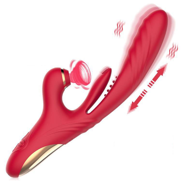Close-up of suction head with multiple frequency settings highlighted