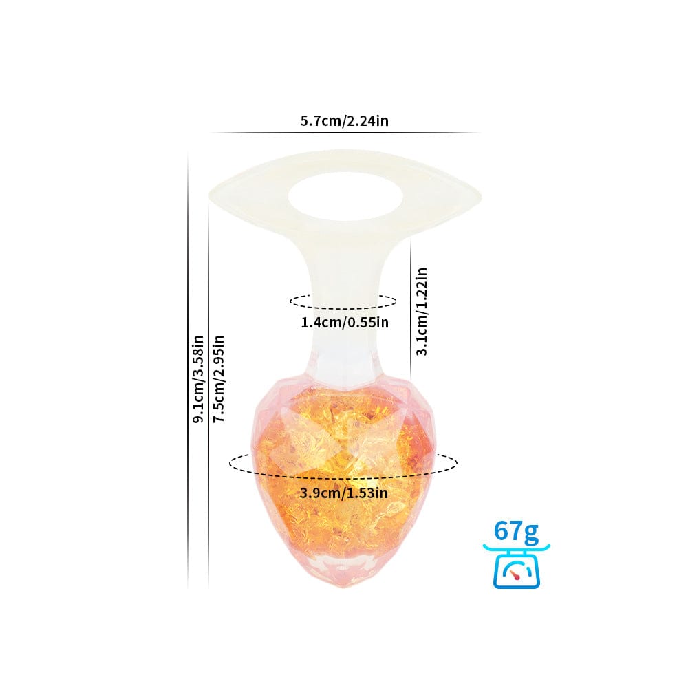 Diamond Crystal Rainbow Wearable Butt Plug Anal Sex Toy-IntimiLife