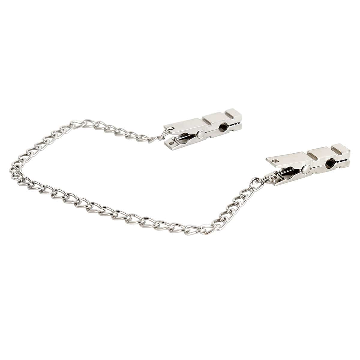 Metal Nipple Clamps With Metal Chain-IntimiLife