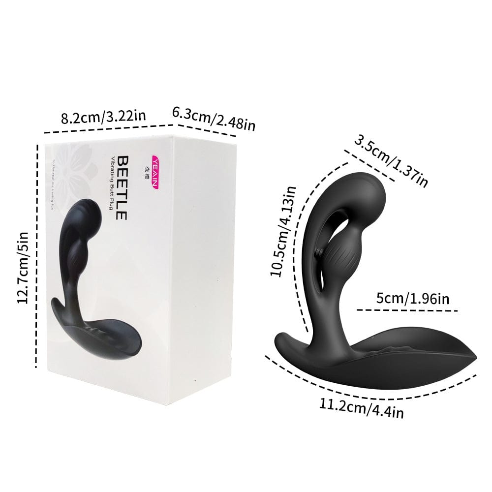 Yeain Prostate Massager 3 Motors 10 Vibrating Anus Testicles Stimulation-IntimiLife