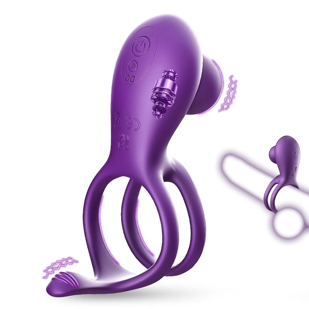 Morgana Silicone Vibrating Penis Rings-IntimiLife