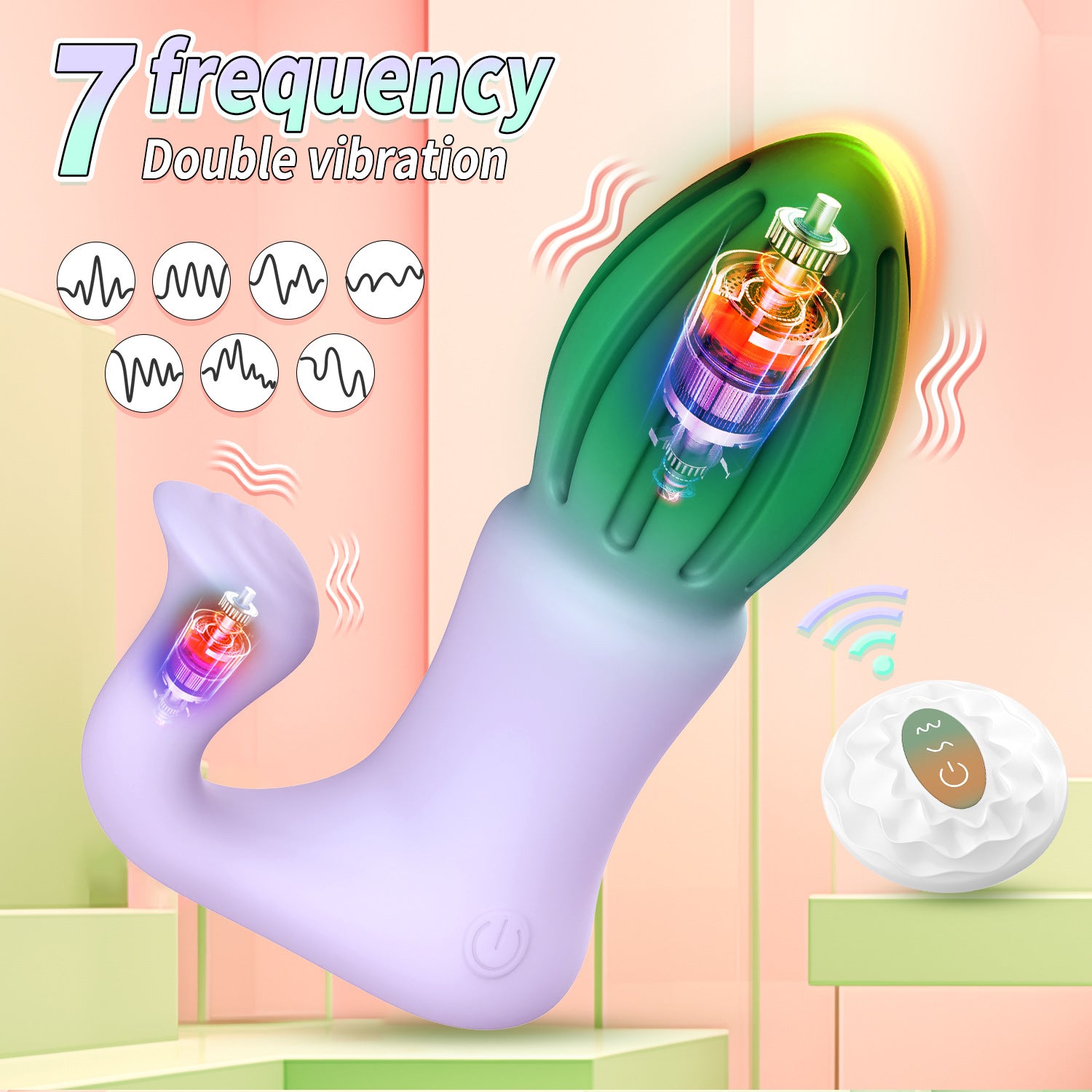 Wireless Remote Control Rocket Butt Plug Prostate Massager-IntimiLife