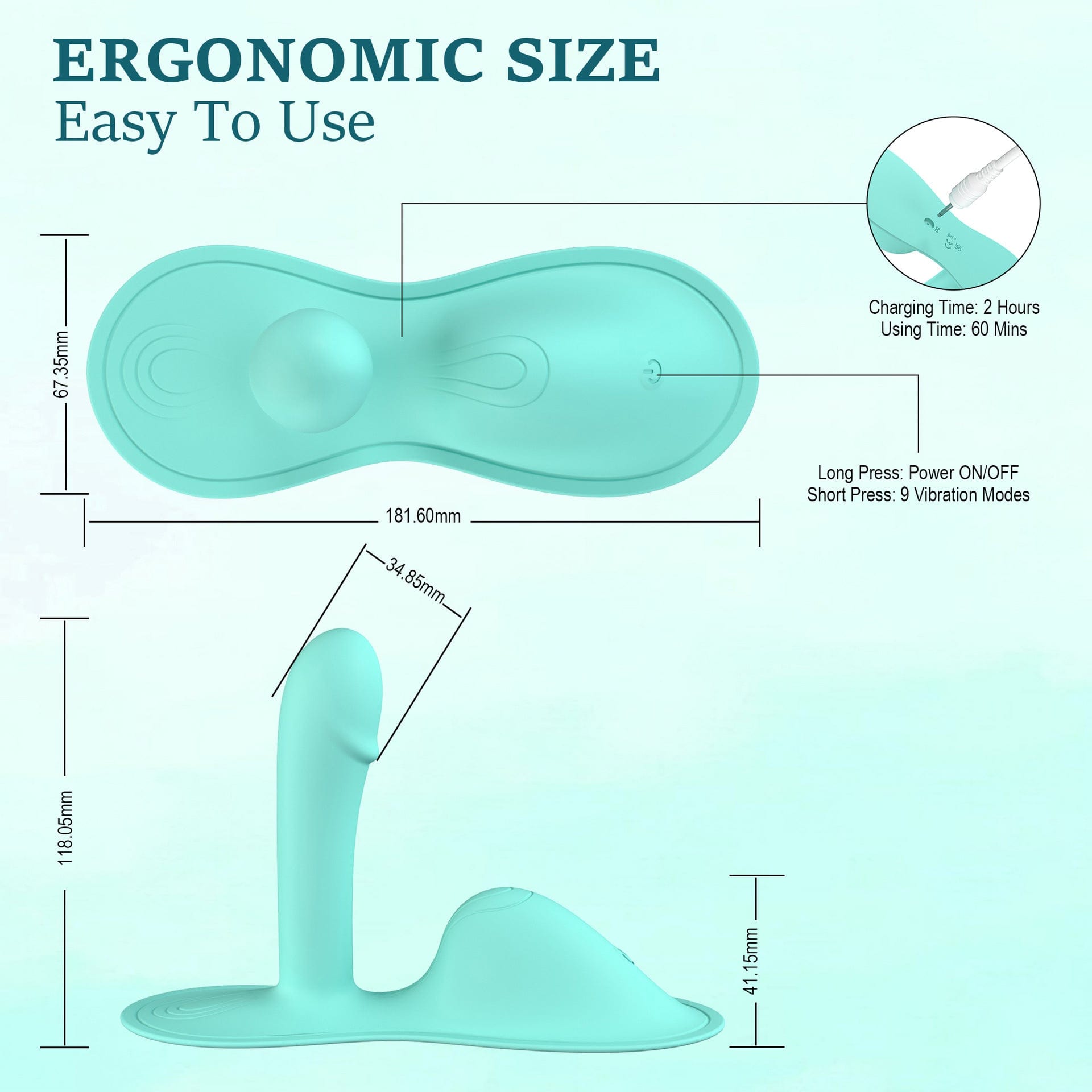Riding-Style Cushion G Spot Vibrator For Intense Clitoral G-spot Anal Stimulation with APP-IntimiLife