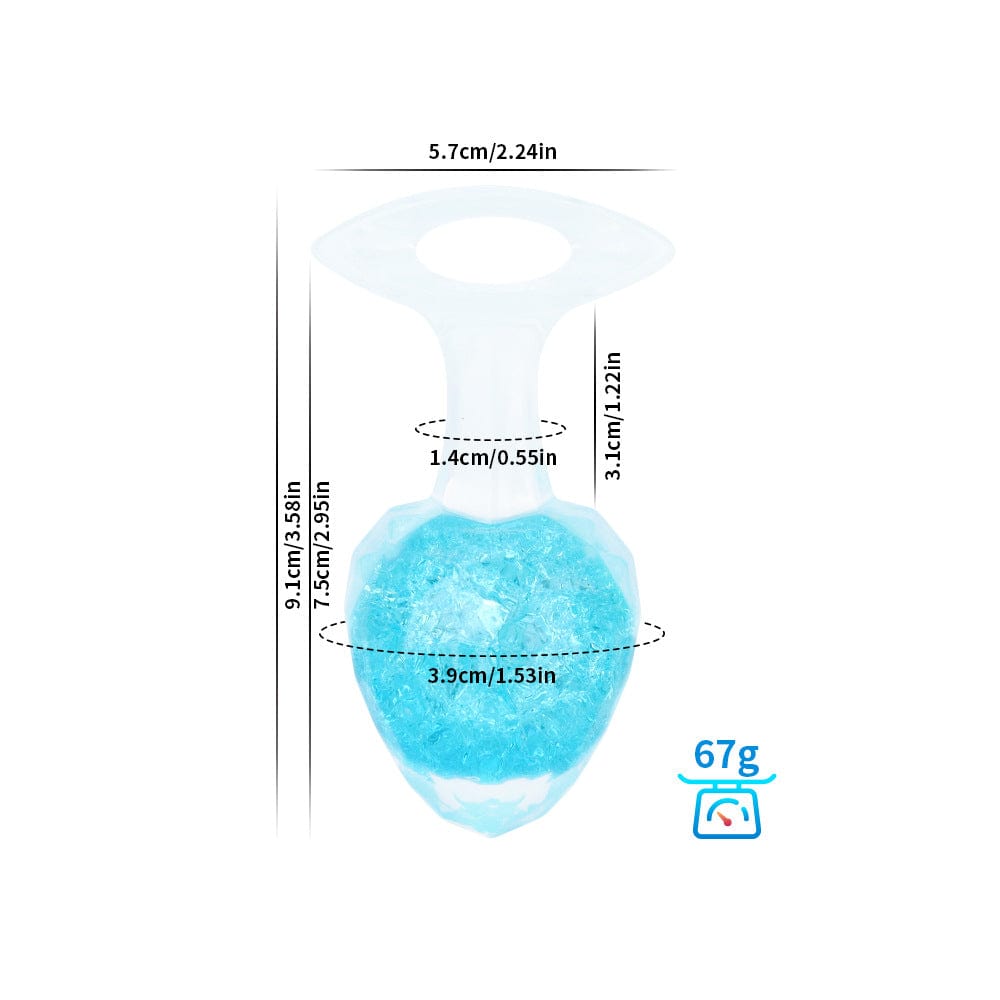 Diamond Crystal Rainbow Wearable Butt Plug Anal Sex Toy-IntimiLife