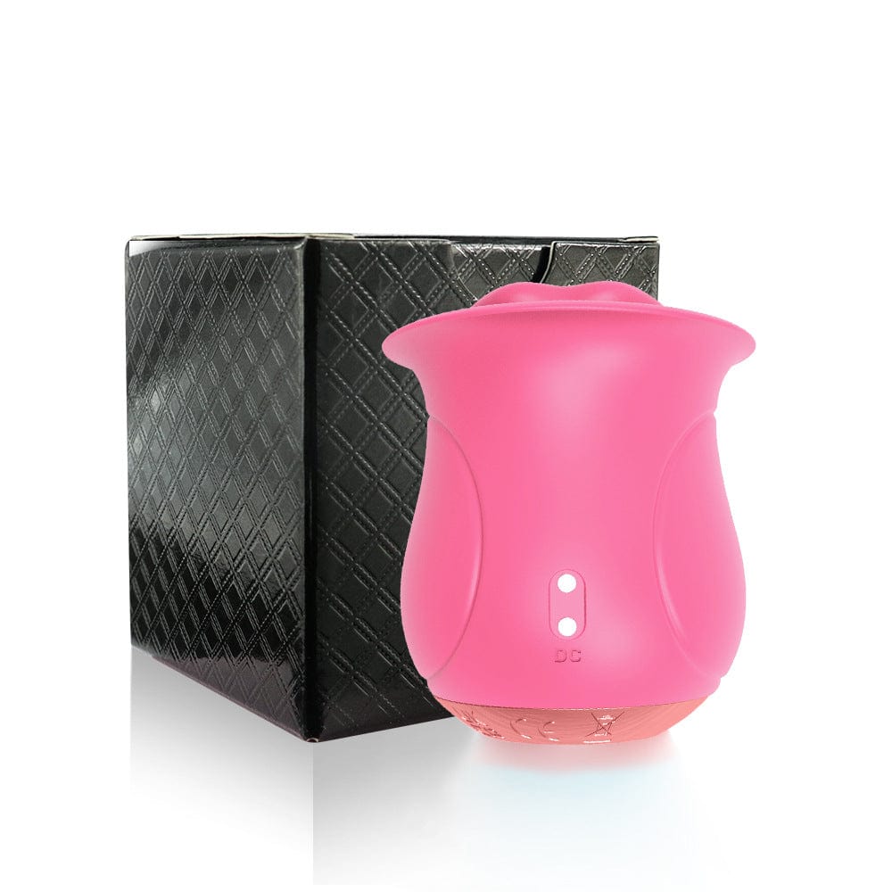 Rose Muncher - Licking Tongue Vibrator 10 French Kissing Modes-IntimiLife
