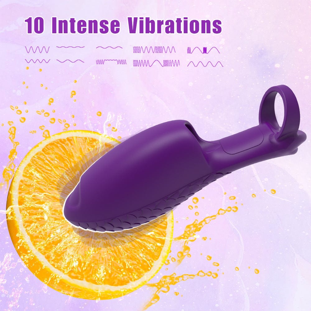 Upgraded 2-in-1 Double Vibration Finger Vibrator for G spot Clitoral Stimulation-IntimiLife