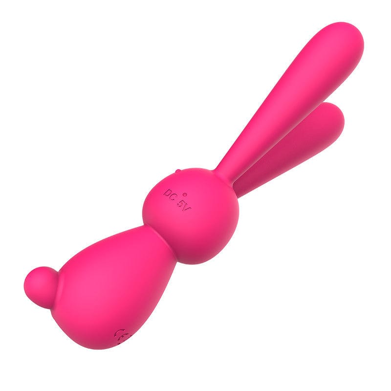 Long-eared Rabbit Silicone G-spot Vibrator-IntimiLife