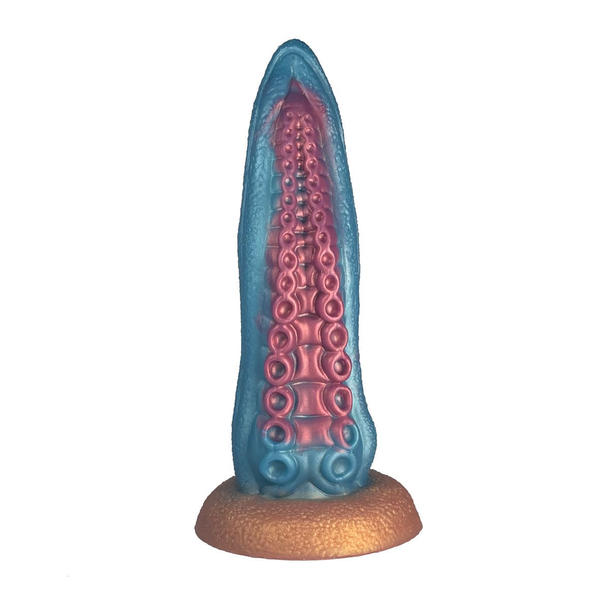 6.69‘’ Ocean Blue Octopus Tentacle Silicone Anal Dilator Fantasy Dildo-IntimiLife