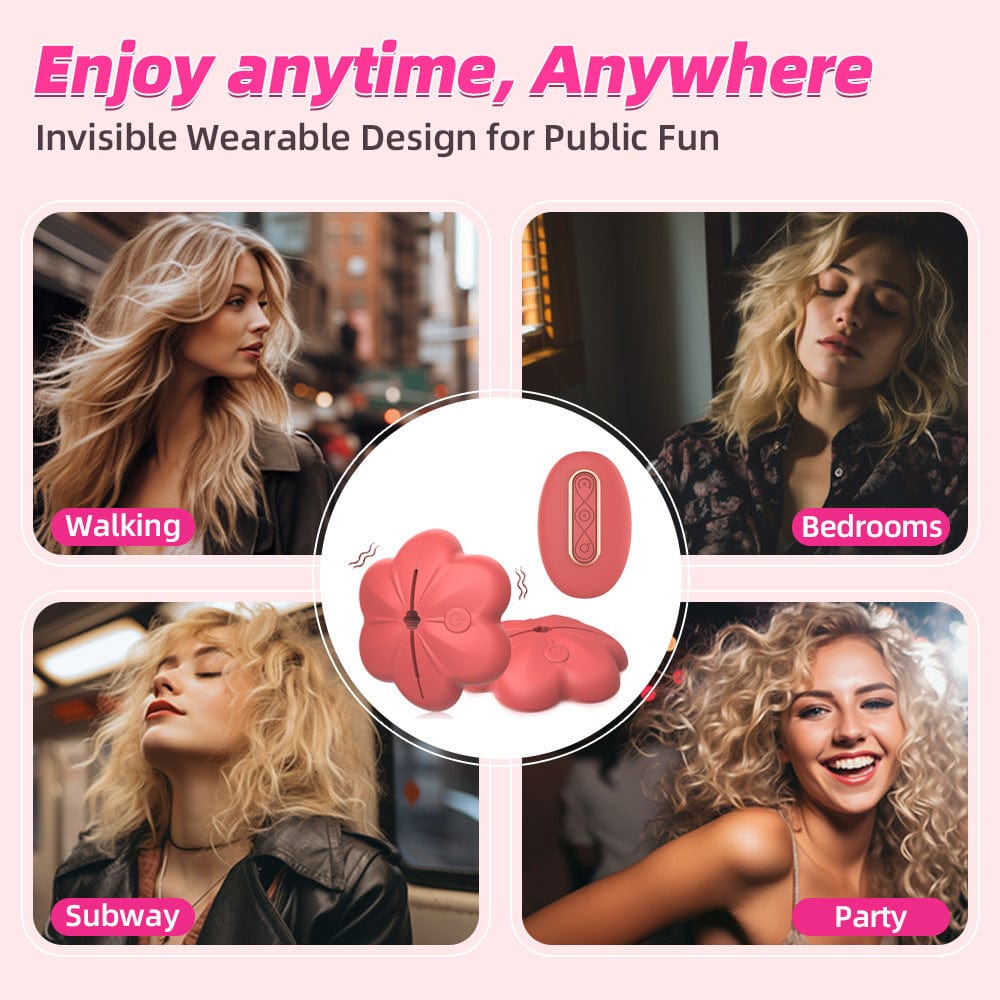 Wireless Nipple Clamp Vibrator 10 Modes 3 Clamping Forces Waterproof Nipple toys-IntimiLife