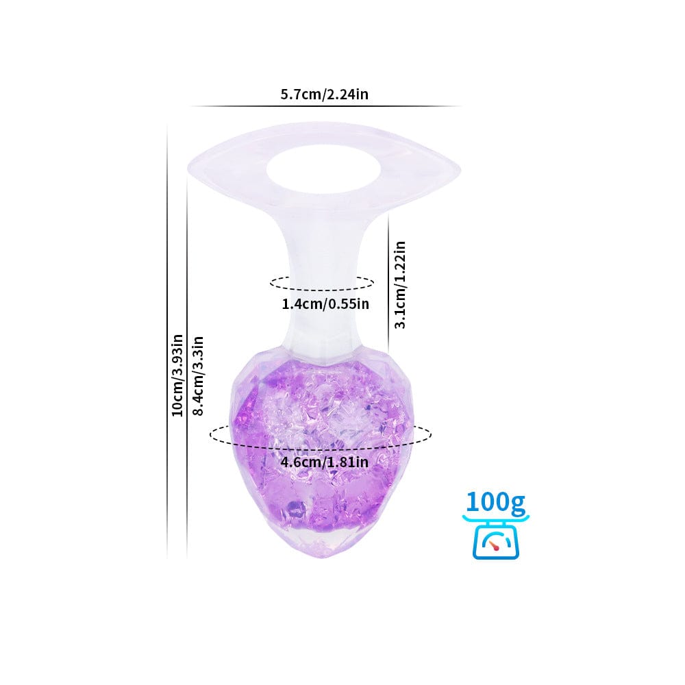 Diamond Crystal Rainbow Wearable Butt Plug Anal Sex Toy-IntimiLife
