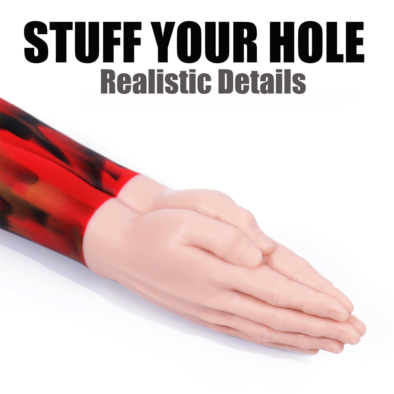 AIMITEX Giant Flower Arm Liquid Silicone Butt Plug Anal Toy-IntimiLife