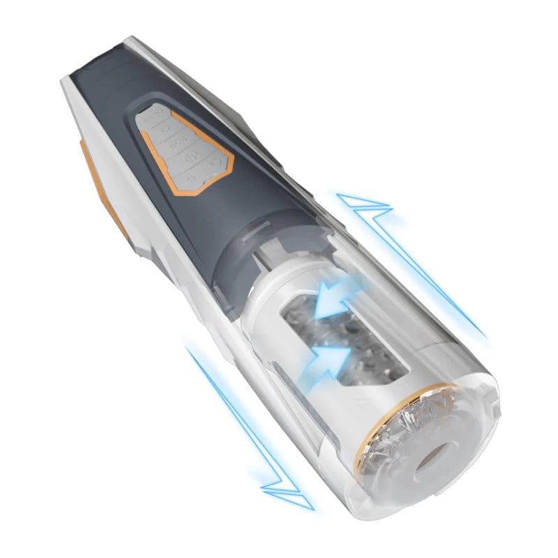 intimilife - Automatic 4 Rotating 3 Thrusting Male Masturbator-IntimiLife