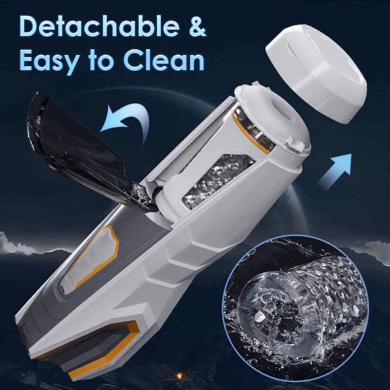 intimilife - Automatic 4 Rotating 3 Thrusting Male Masturbator-IntimiLife