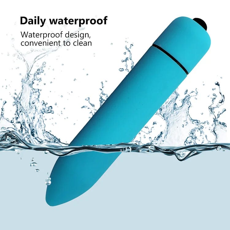 intimilife - Fun Vibrator Mini Bullet Jump Egg Ten Frequency Vibration Tip Frosted Bullet-IntimiLife